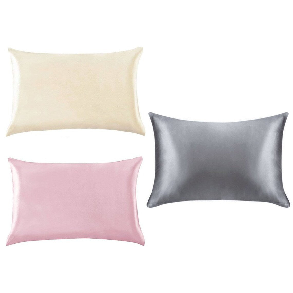 Satin Lumbar Pillow Cover
