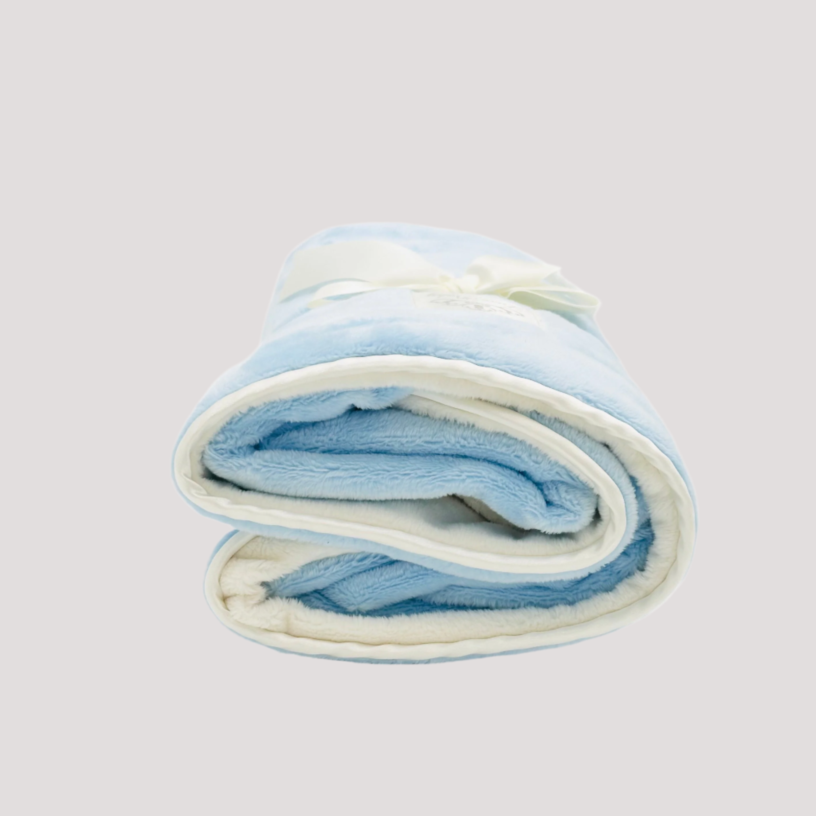 Angel Blue Velour Blanket