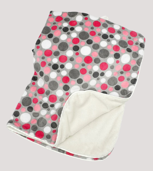 Ira bubbles colorful blanket