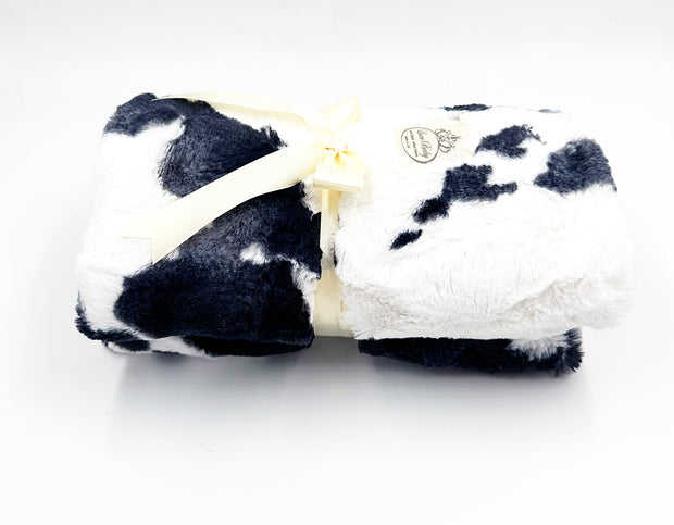 Calloway Black Print Blanket