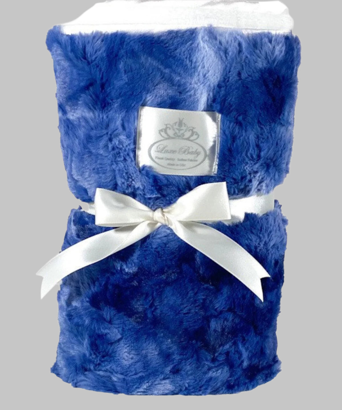 Luxe Baby Tye Dye Midnight Blue Blanket