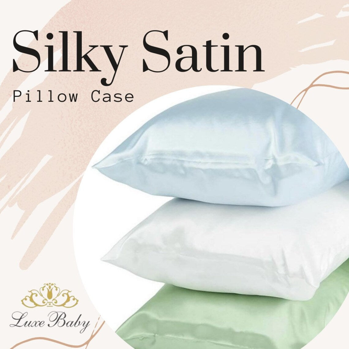 Silky Satin Pillow Case