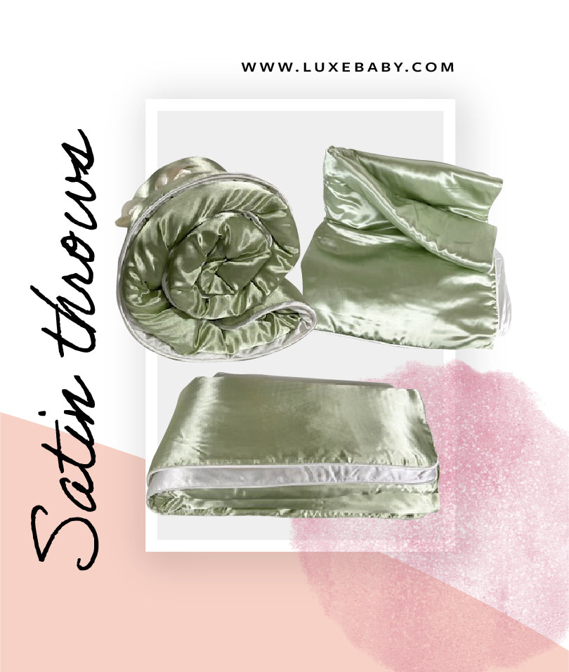 Silky Satin Blankets | Twin, Queen, King Sizes