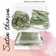 Silky Satin Blankets | Twin, Queen, King Sizes