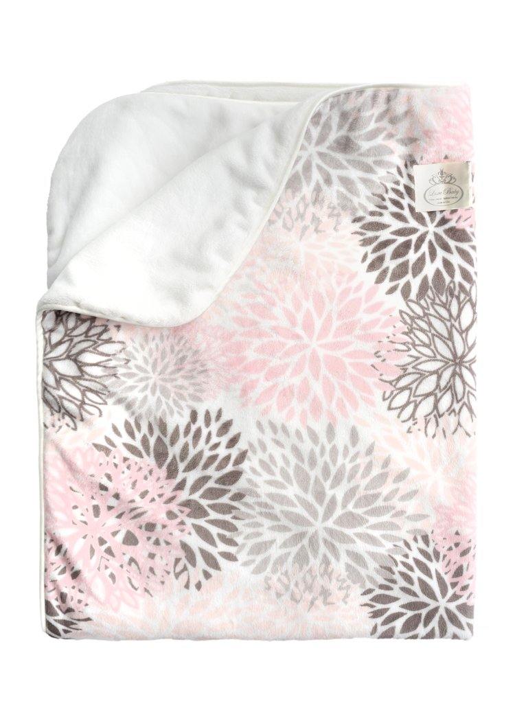 Luxe Baby Blossom Receiving Blanket