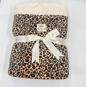 Cheetah Print Cozy Throw